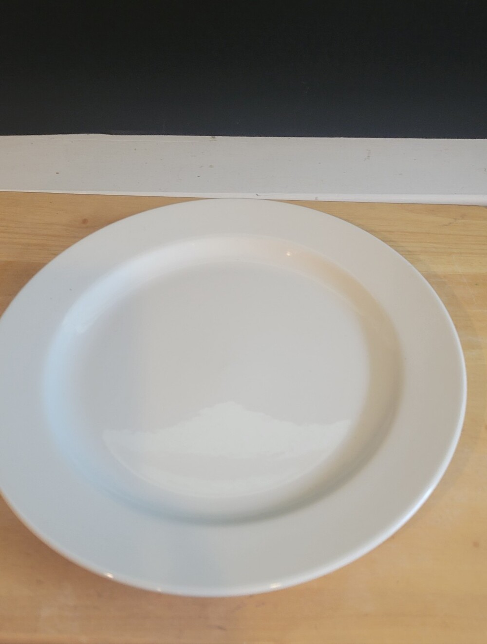 Vintage Homer Laughlin China Round Serving Dish Platter 12" Off-White